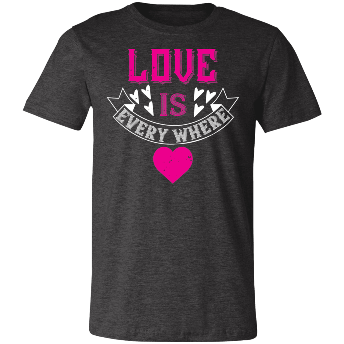Valentine Design Unisex Jersey Short-Sleeve T-Shirt
