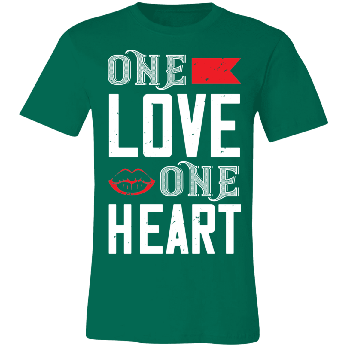 Valentine Design Unisex Jersey Short-Sleeve T-Shirt