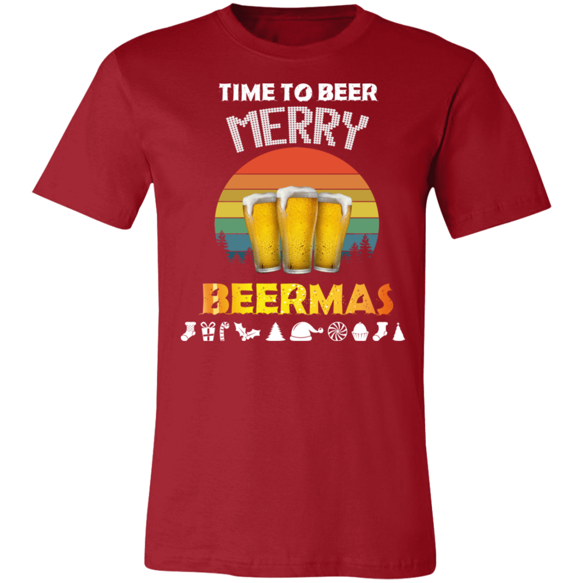 Christmas Design Premium Unisex Jersey Short-Sleeve T-Shirt