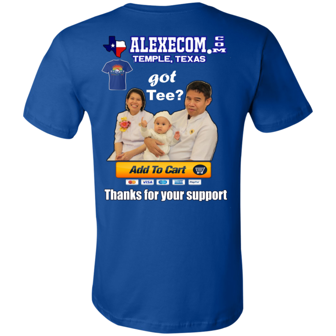 Company Ad Design Unisex Jersey Short-Sleeve T-Shirt