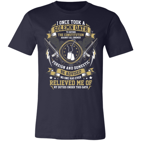 Image of Veteran Design Premium  Unisex Jersey Short-Sleeve T-Shirt