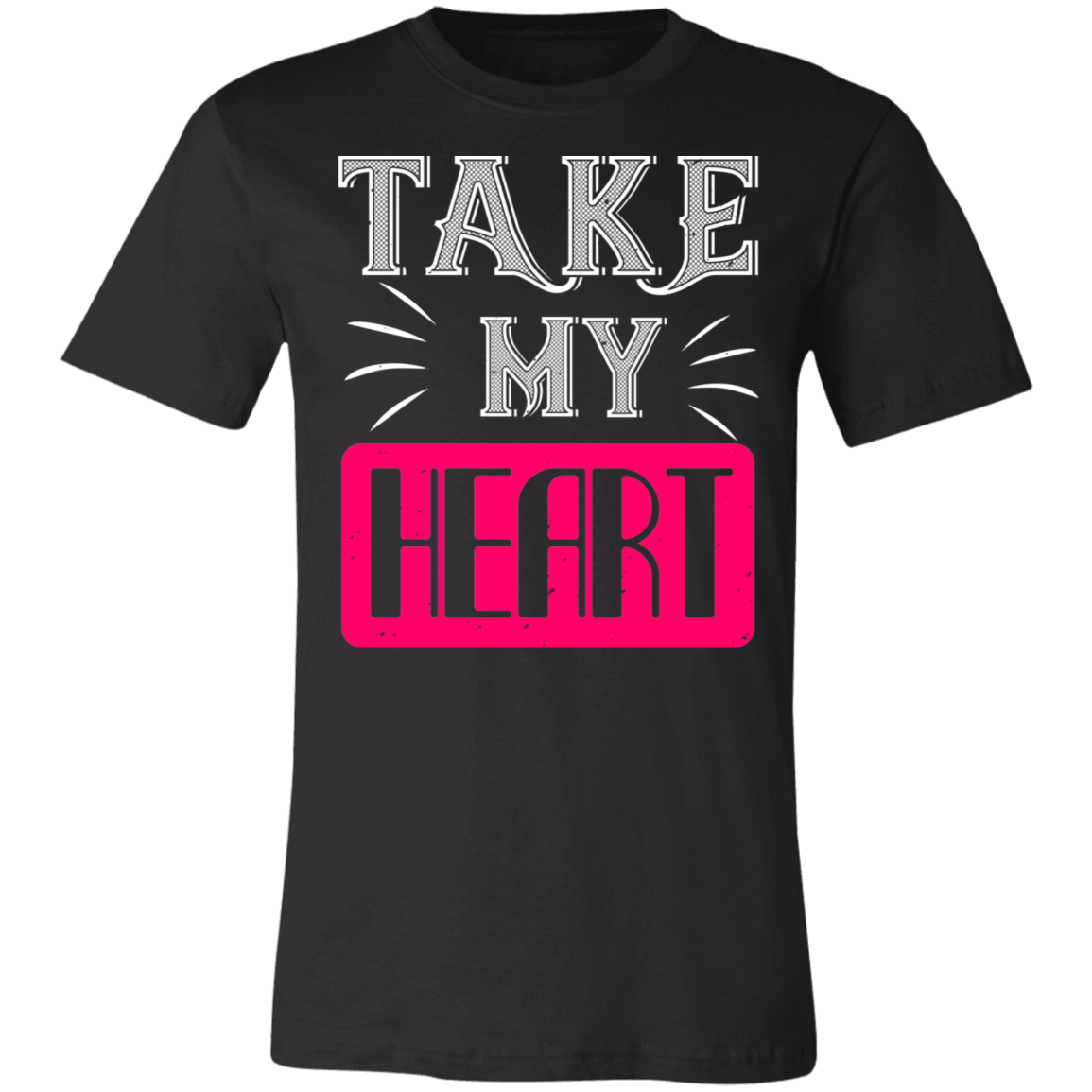 Valentine Design Unisex Jersey Short-Sleeve T-Shirt