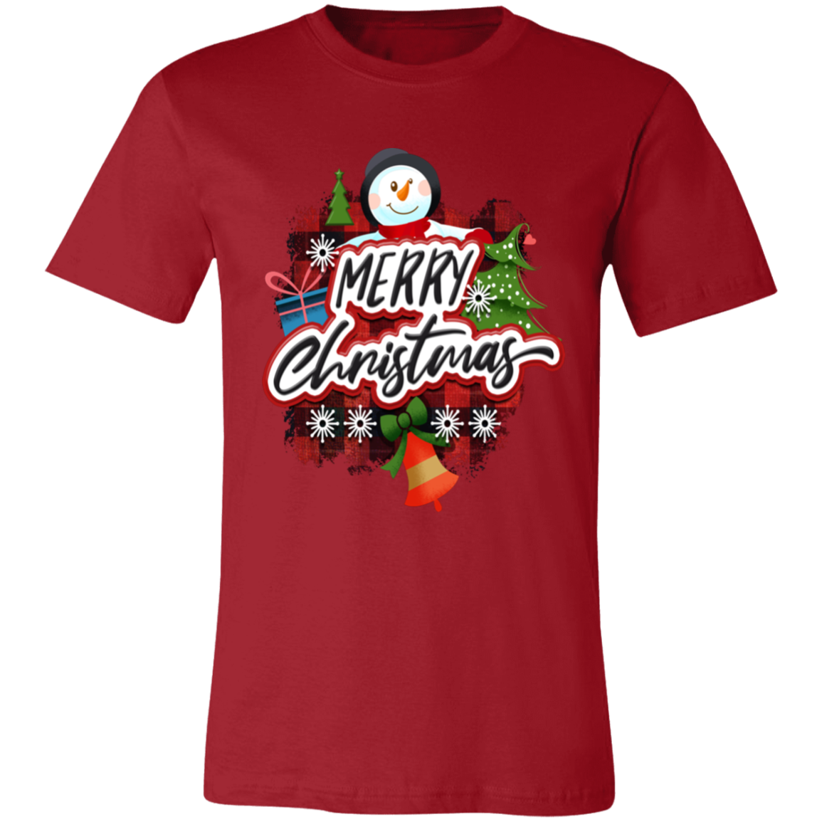 Merry Christmas Unisex Jersey Short-Sleeve T-Shirt