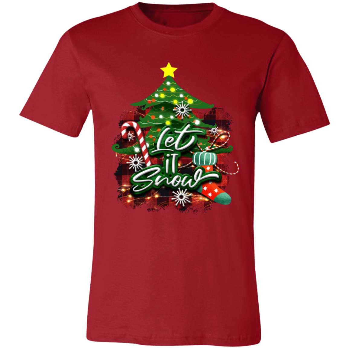 Let it Snow Unisex Jersey Short-Sleeve T-Shirt
