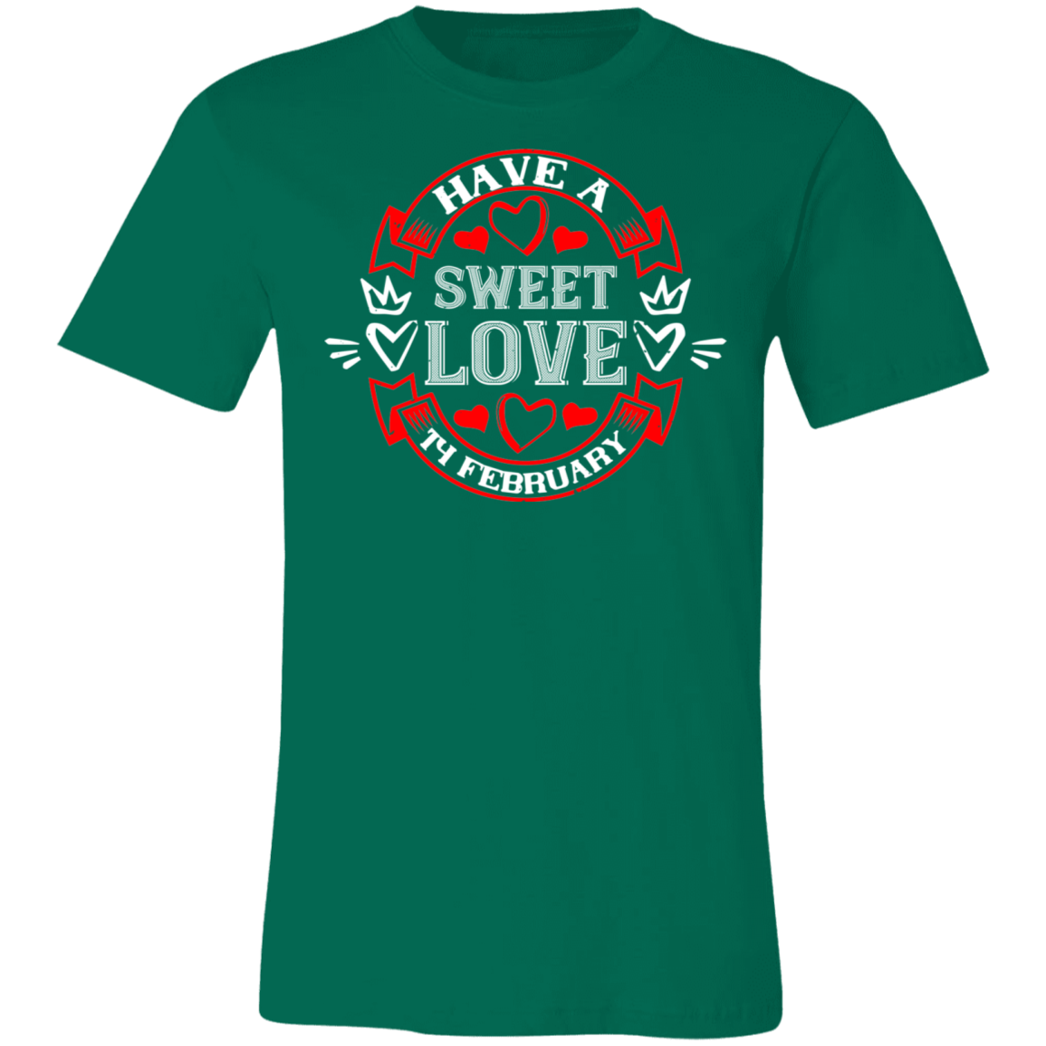 Valentine Design Unisex Jersey Short-Sleeve T-Shirt
