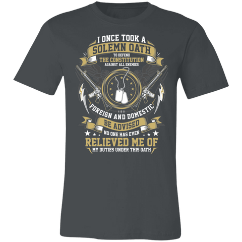 Image of Veteran Design Premium  Unisex Jersey Short-Sleeve T-Shirt