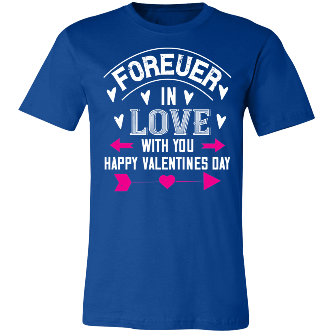 Valentine Design Unisex Jersey Short-Sleeve T-Shirt