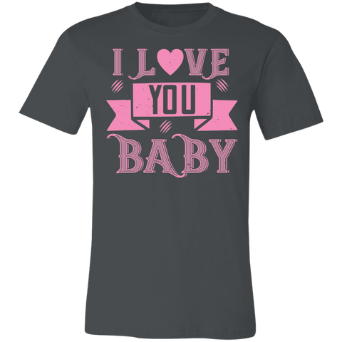 Image of Valentine Design Unisex Jersey Short-Sleeve T-Shirt