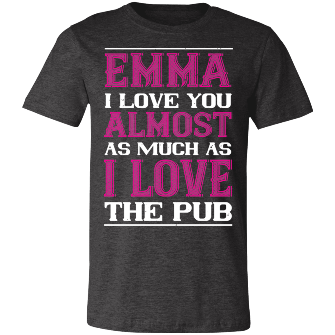 Valentine Design Unisex Jersey Short-Sleeve T-Shirt
