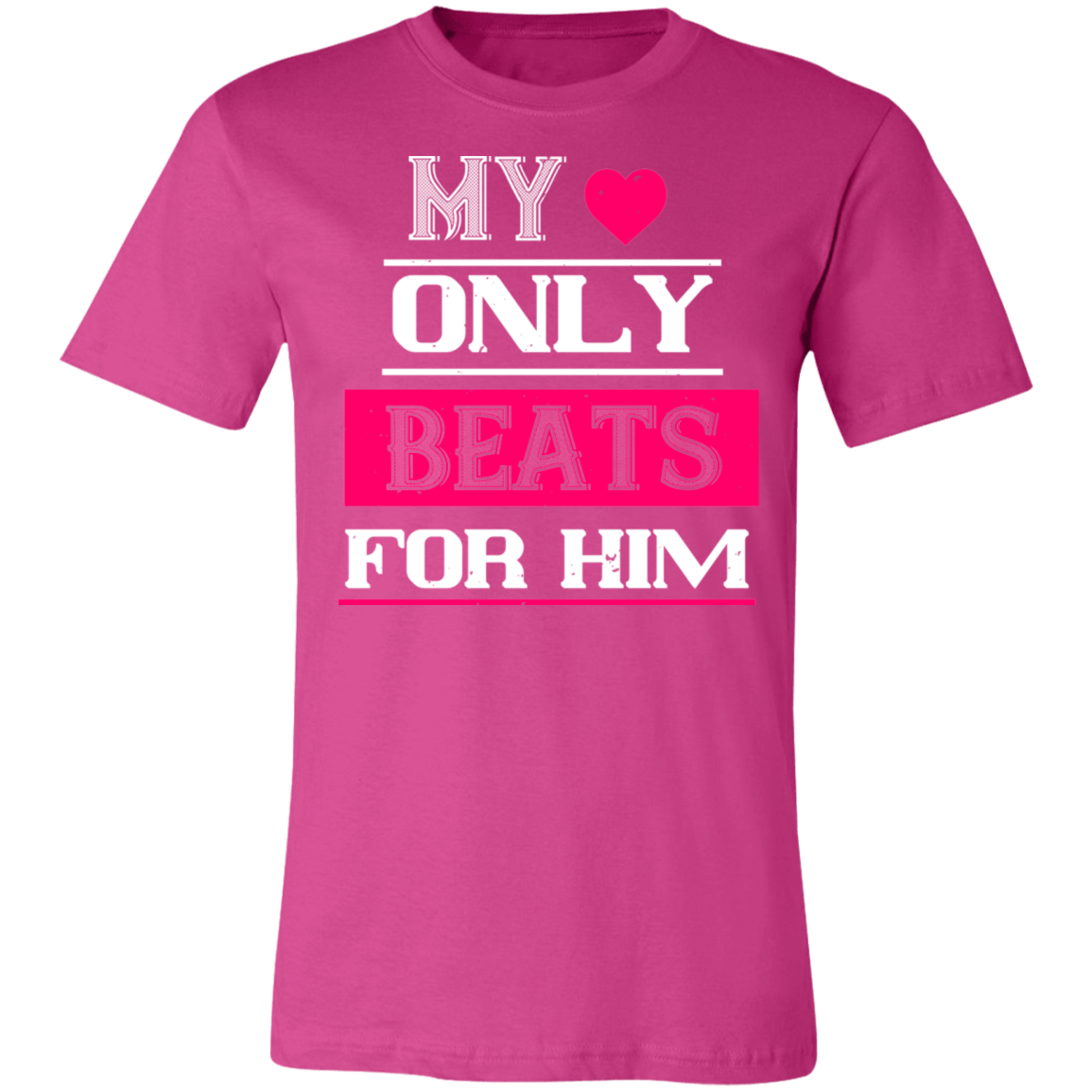 Valentine Design Unisex Jersey Short-Sleeve T-Shirt