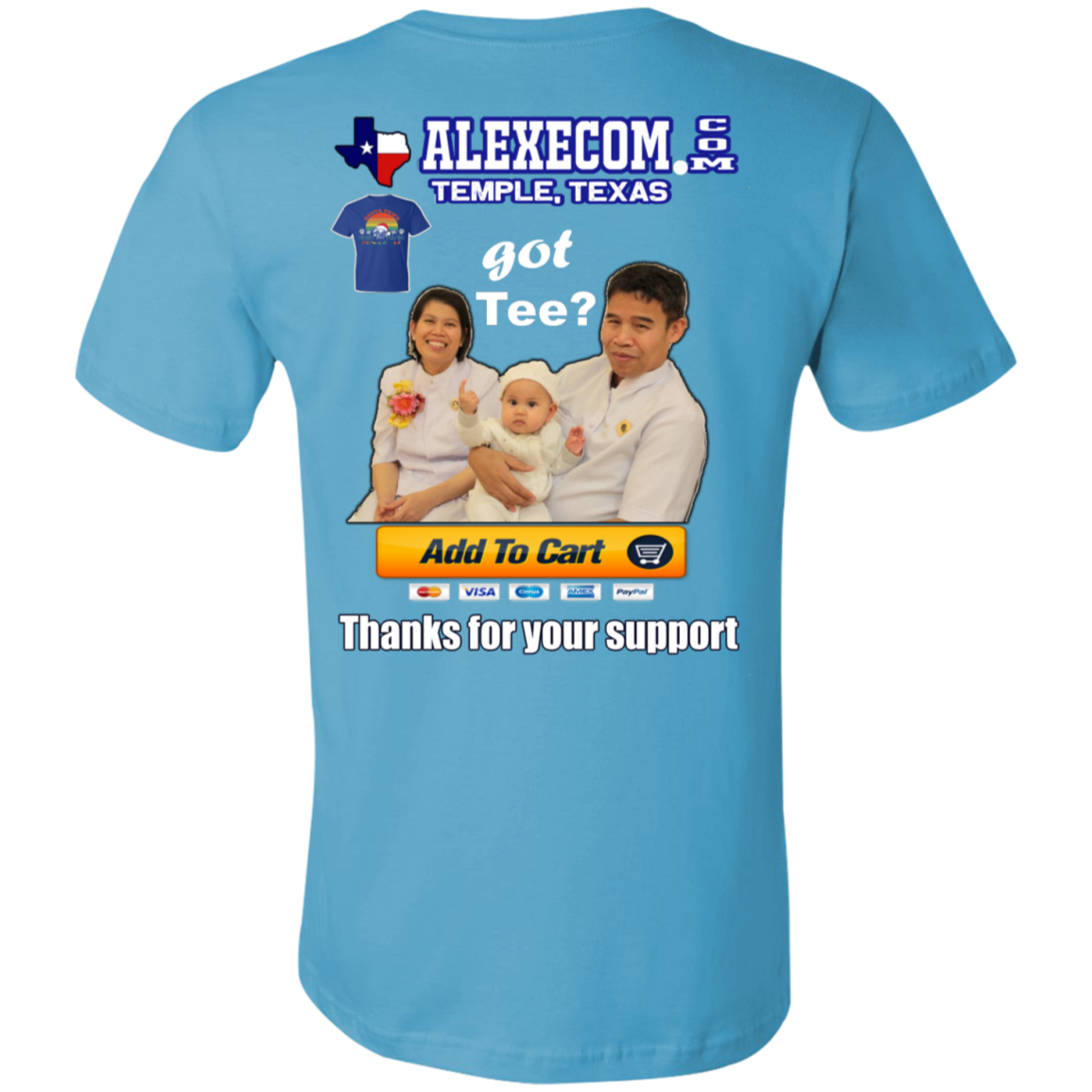 Company Ad Design Unisex Jersey Short-Sleeve T-Shirt