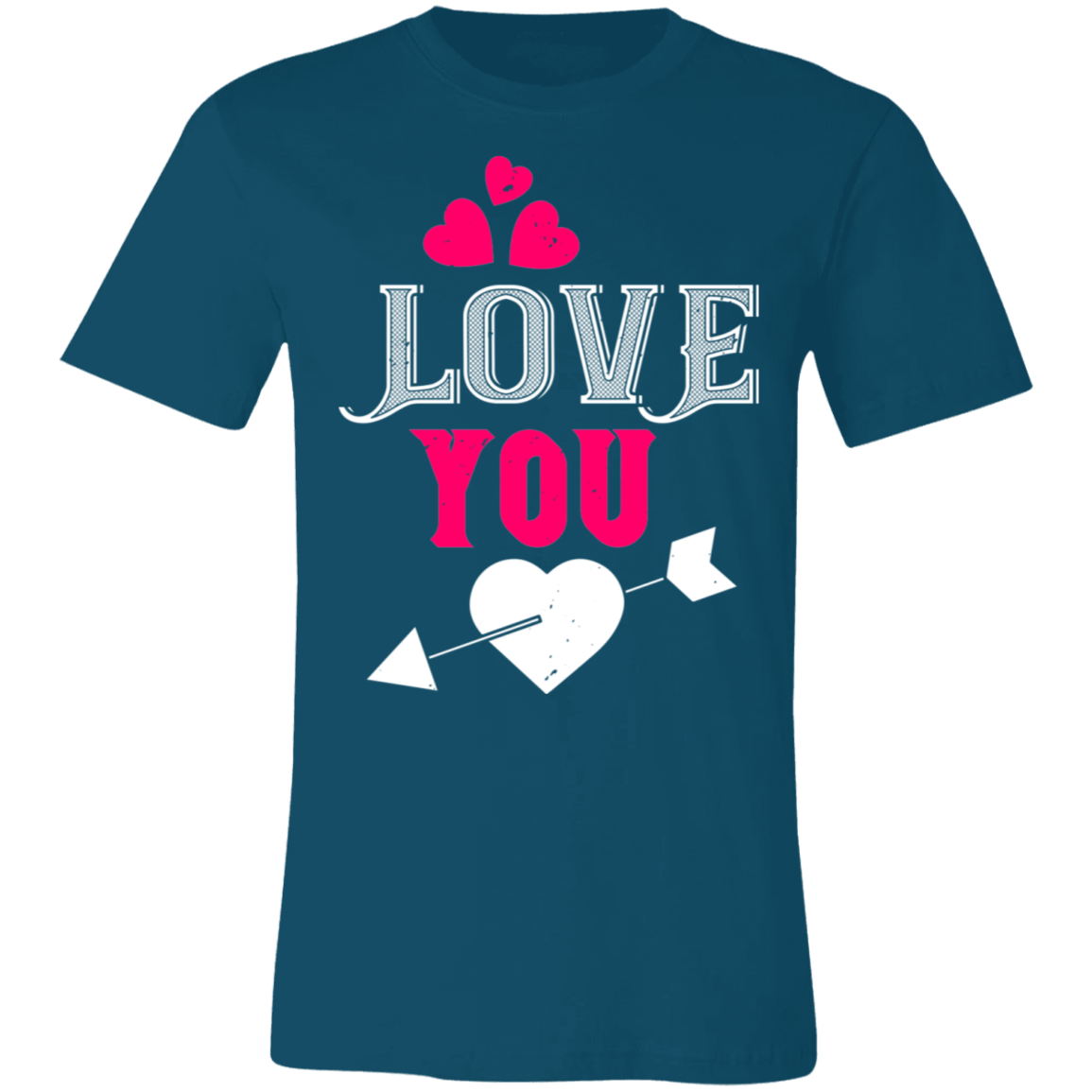 Valentine Design Unisex Jersey Short-Sleeve T-Shirt