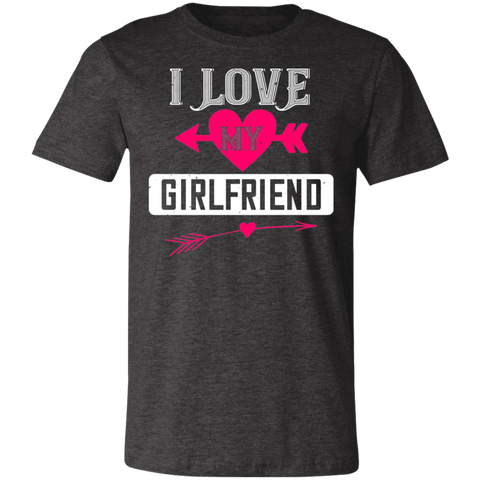Image of Valentine Design Unisex Jersey Short-Sleeve T-Shirt