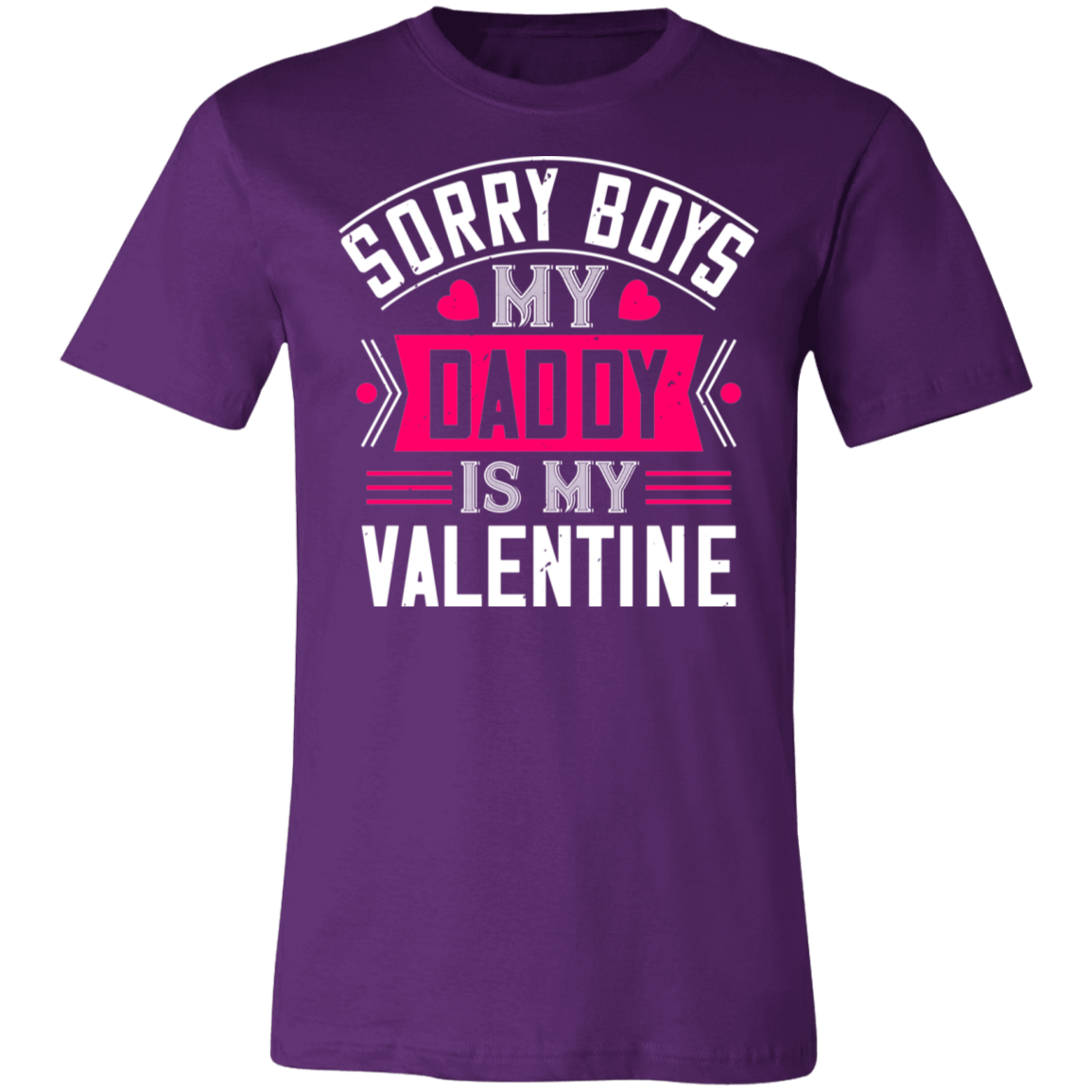 Valentine Design Unisex Jersey Short-Sleeve T-Shirt