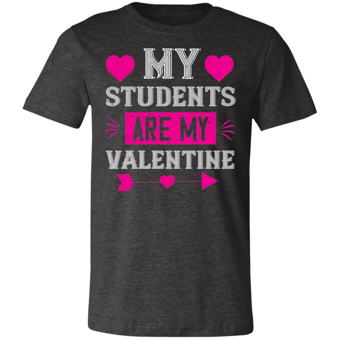 Valentine Design Unisex Jersey Short-Sleeve T-Shirt