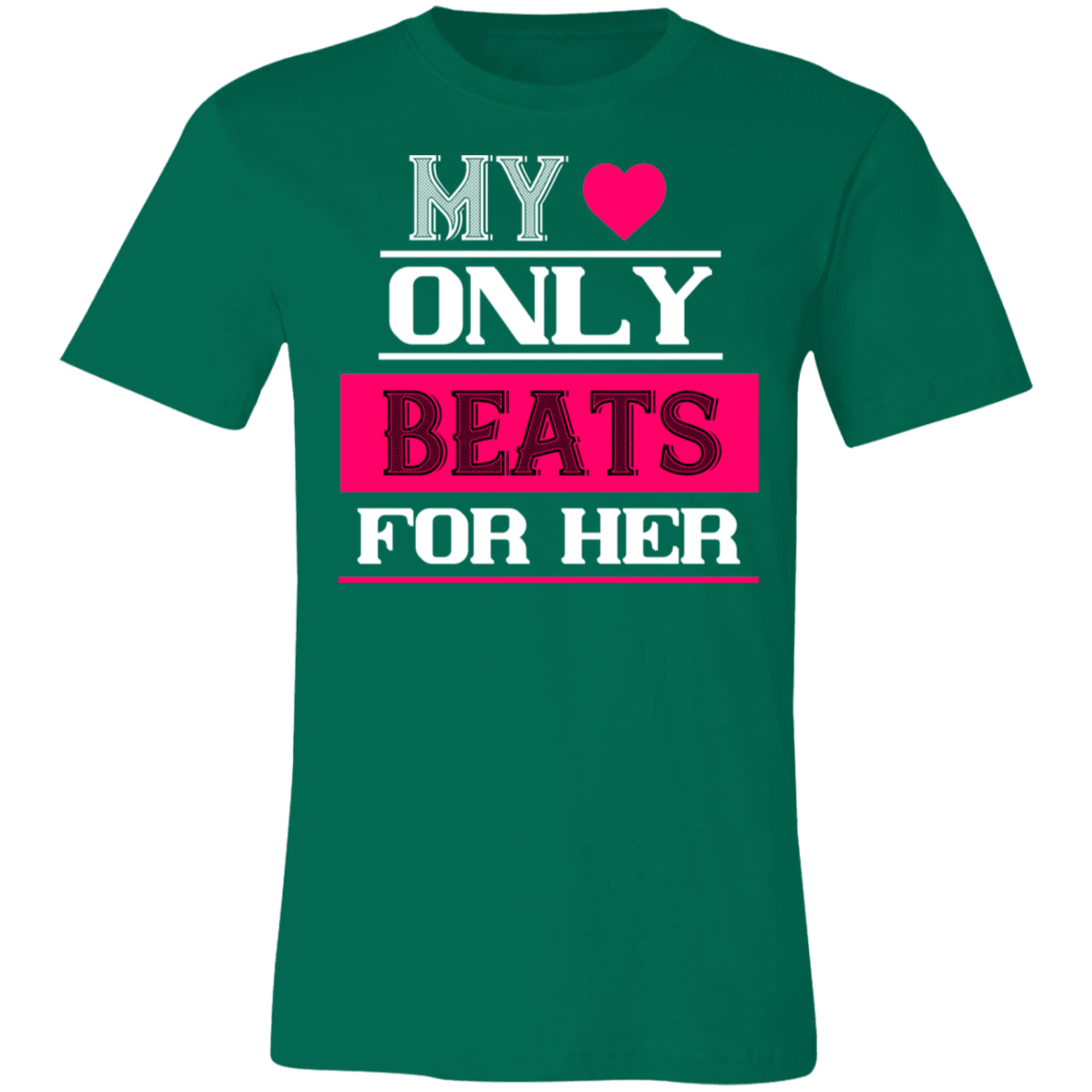 Valentine Design Unisex Jersey Short-Sleeve T-Shirt