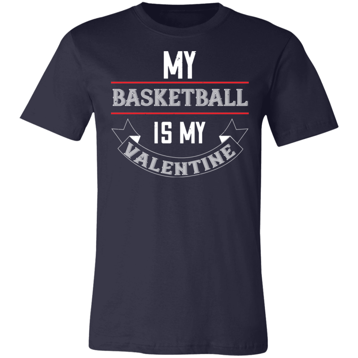 Valentine Design Unisex Jersey Short-Sleeve T-Shirt