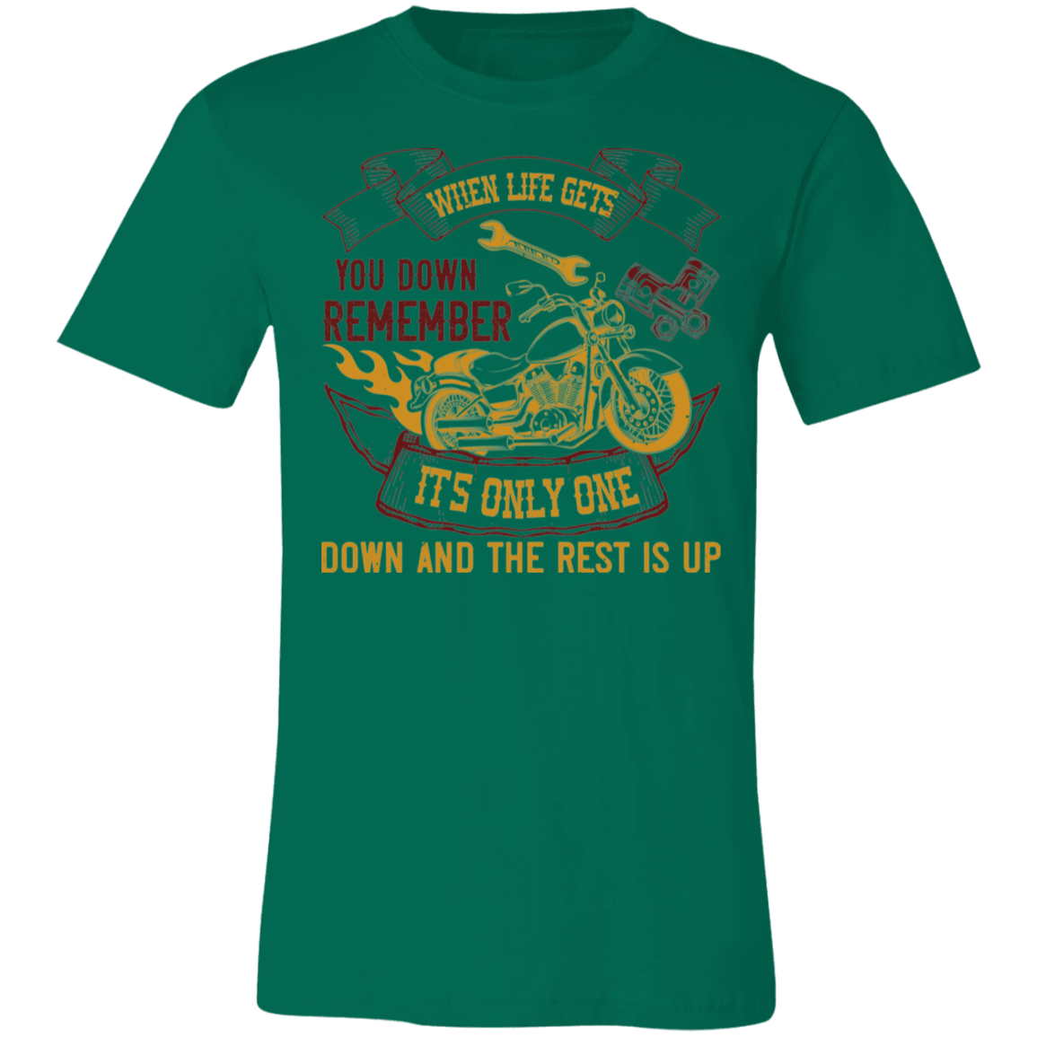 Motorcycle Designs Premium Unisex Jersey Short-Sleeve T-Shirt