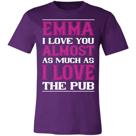 Image of Valentine Design Unisex Jersey Short-Sleeve T-Shirt
