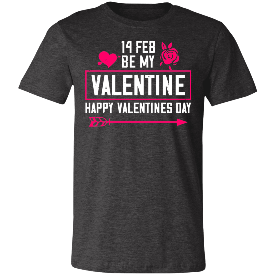 Valentine Design Unisex Jersey Short-Sleeve T-Shirt