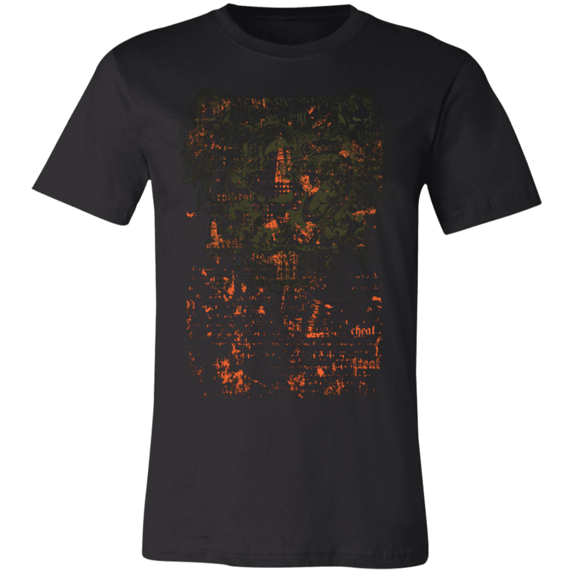 Heavy Grunges Designs Premium Unisex Jersey Short-Sleeve T-Shirt