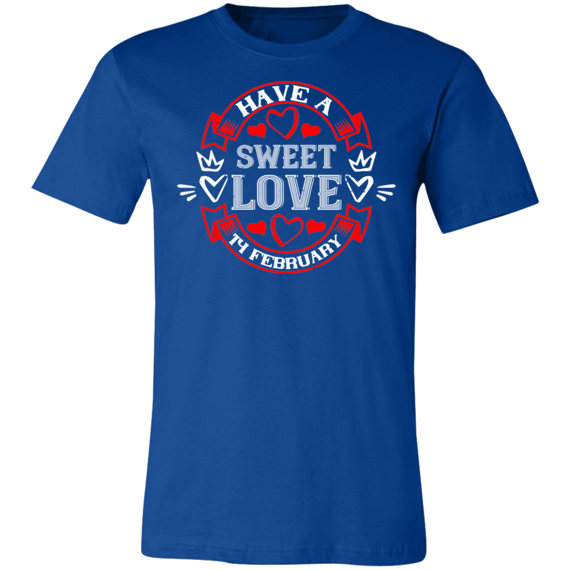Valentine Design Unisex Jersey Short-Sleeve T-Shirt