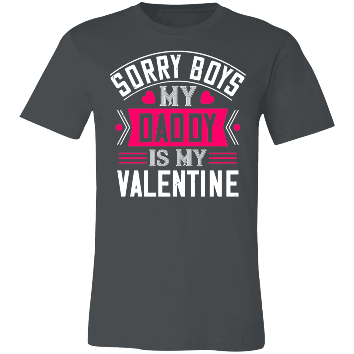 Valentine Design Unisex Jersey Short-Sleeve T-Shirt