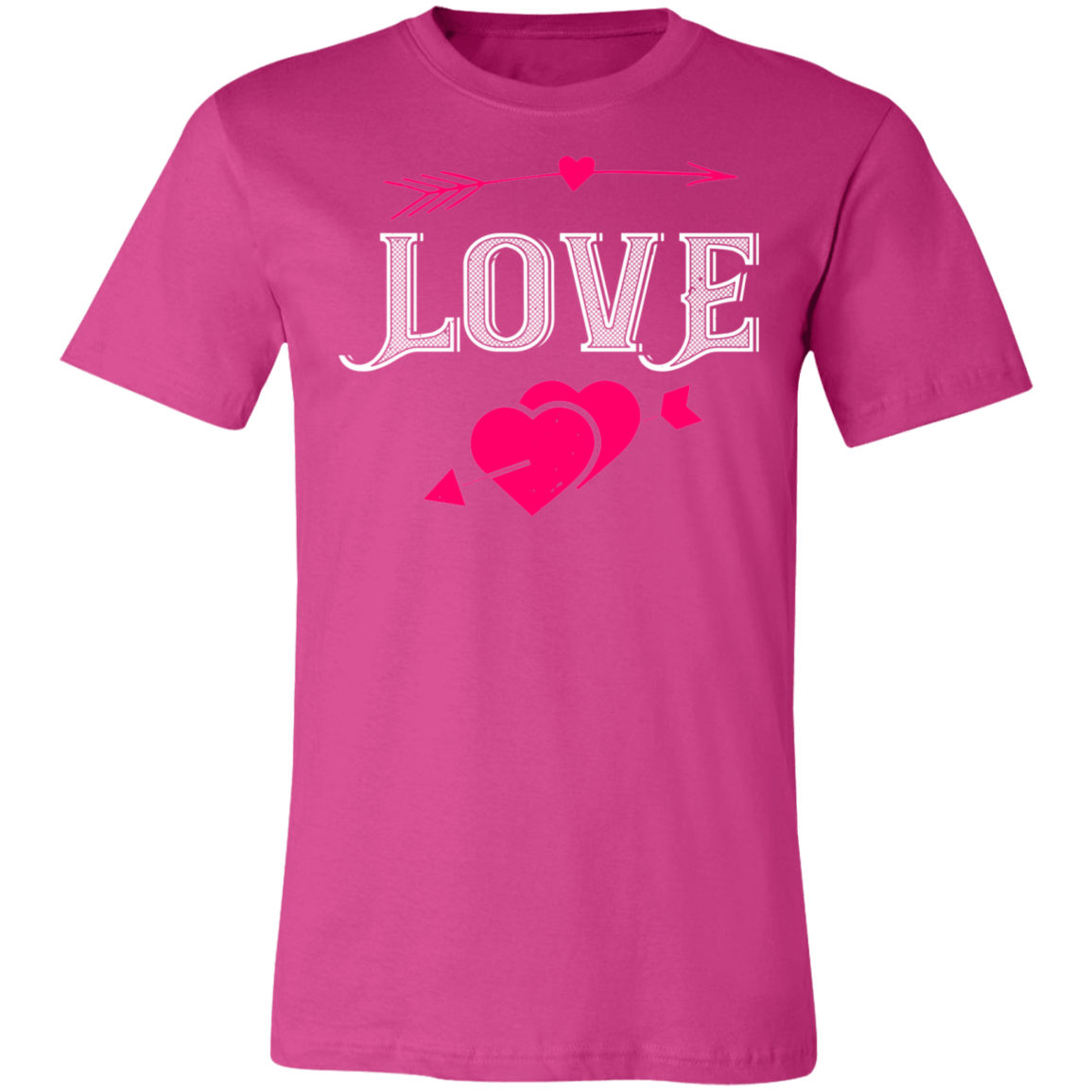 Valentine Design Unisex Jersey Short-Sleeve T-Shirt