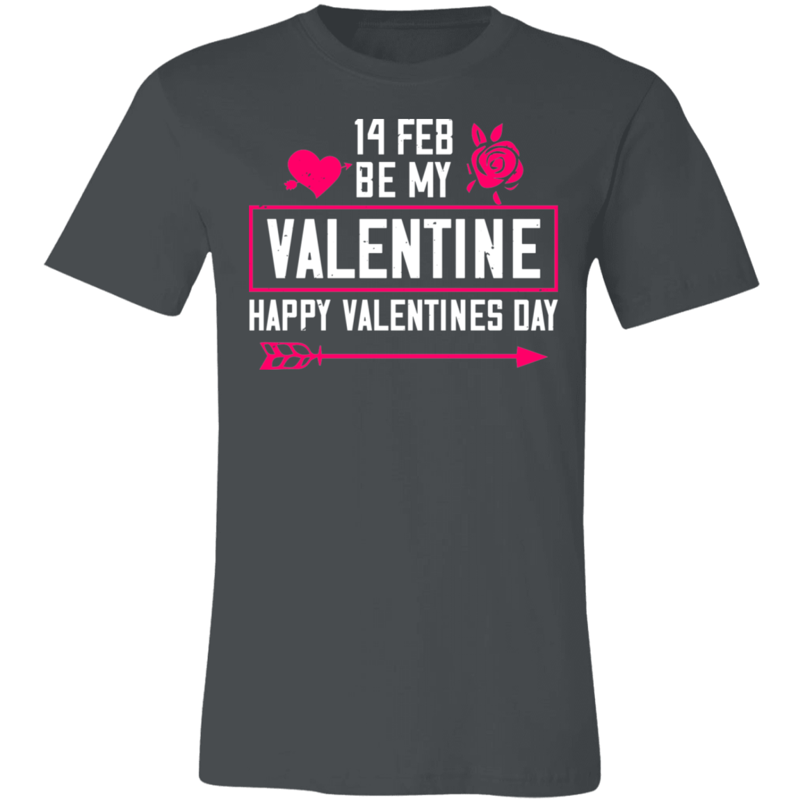 Valentine Design Unisex Jersey Short-Sleeve T-Shirt