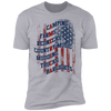 American Typography Flag Premium Short Sleeve T-Shirt
