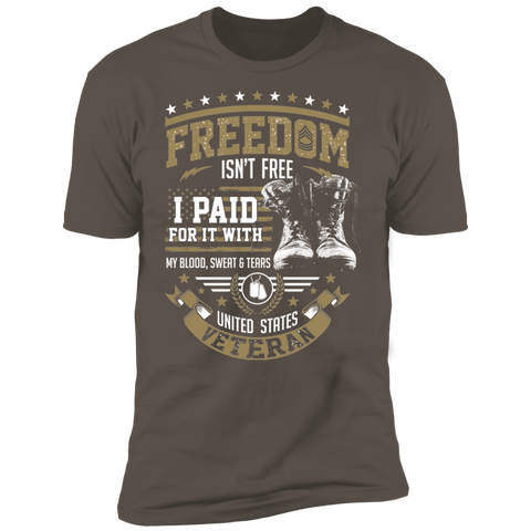 Image of Veteran Design Premium Short Sleeve T-Shirt