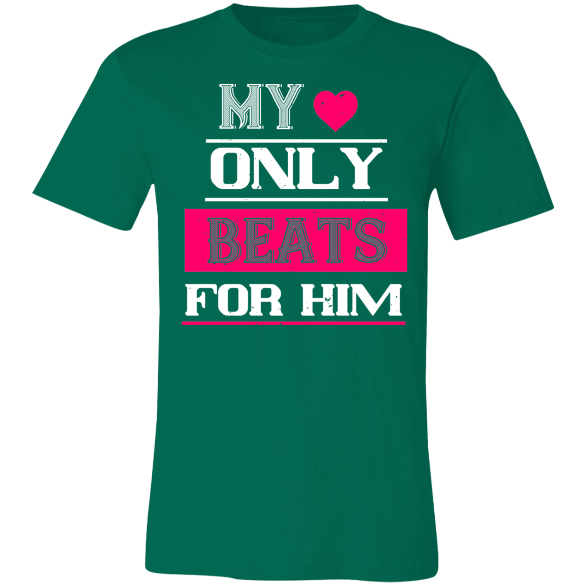 Valentine Design Unisex Jersey Short-Sleeve T-Shirt