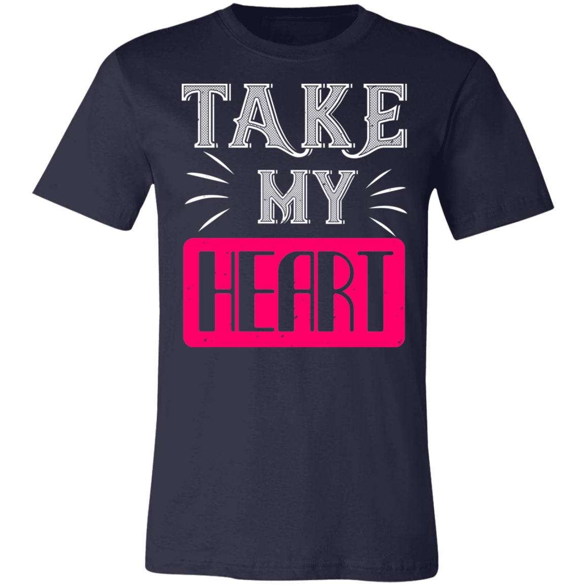 Valentine Design Unisex Jersey Short-Sleeve T-Shirt