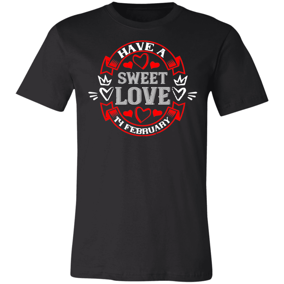Valentine Design Unisex Jersey Short-Sleeve T-Shirt