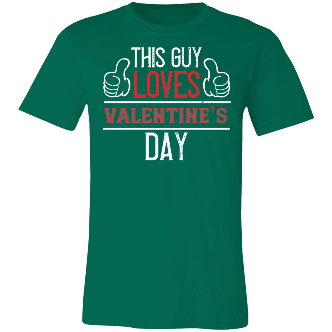 Valentine Design Unisex Jersey Short-Sleeve T-Shirt