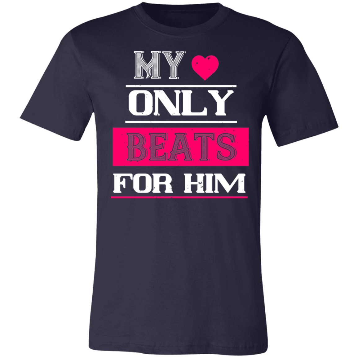 Valentine Design Unisex Jersey Short-Sleeve T-Shirt
