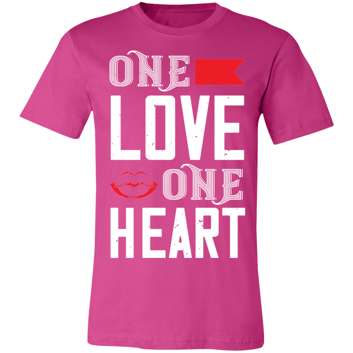 Valentine Design Unisex Jersey Short-Sleeve T-Shirt