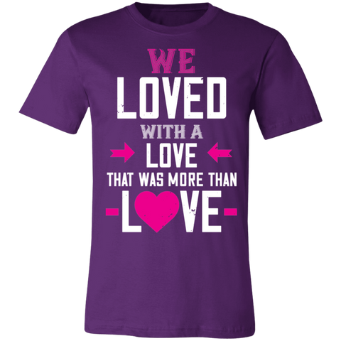 Image of Valentine Design Unisex Jersey Short-Sleeve T-Shirt
