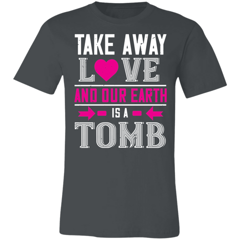 Image of Valentine Design Unisex Jersey Short-Sleeve T-Shirt