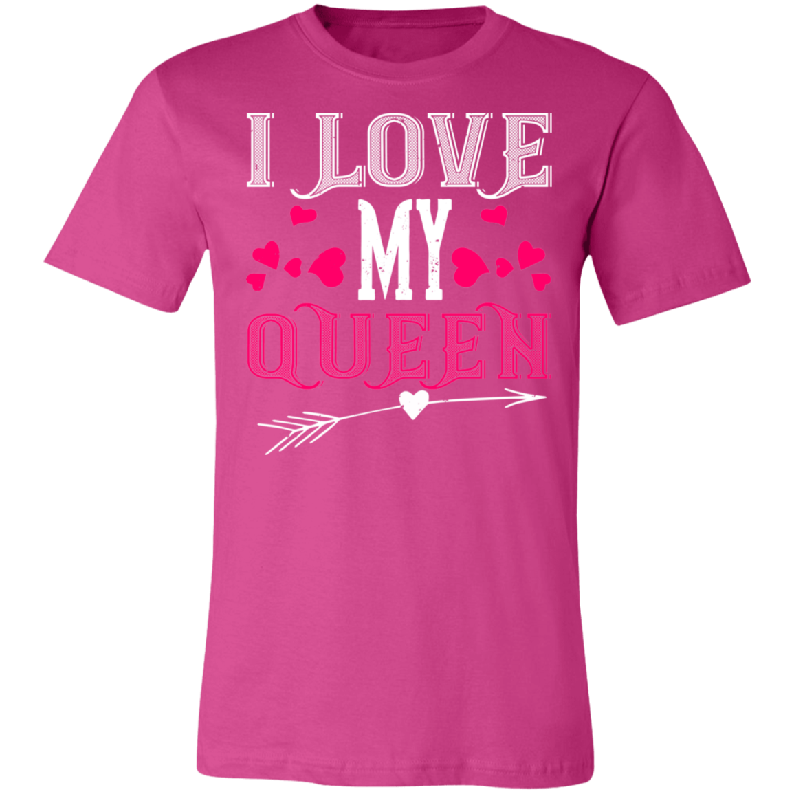 Valentine Design Unisex Jersey Short-Sleeve T-Shirt