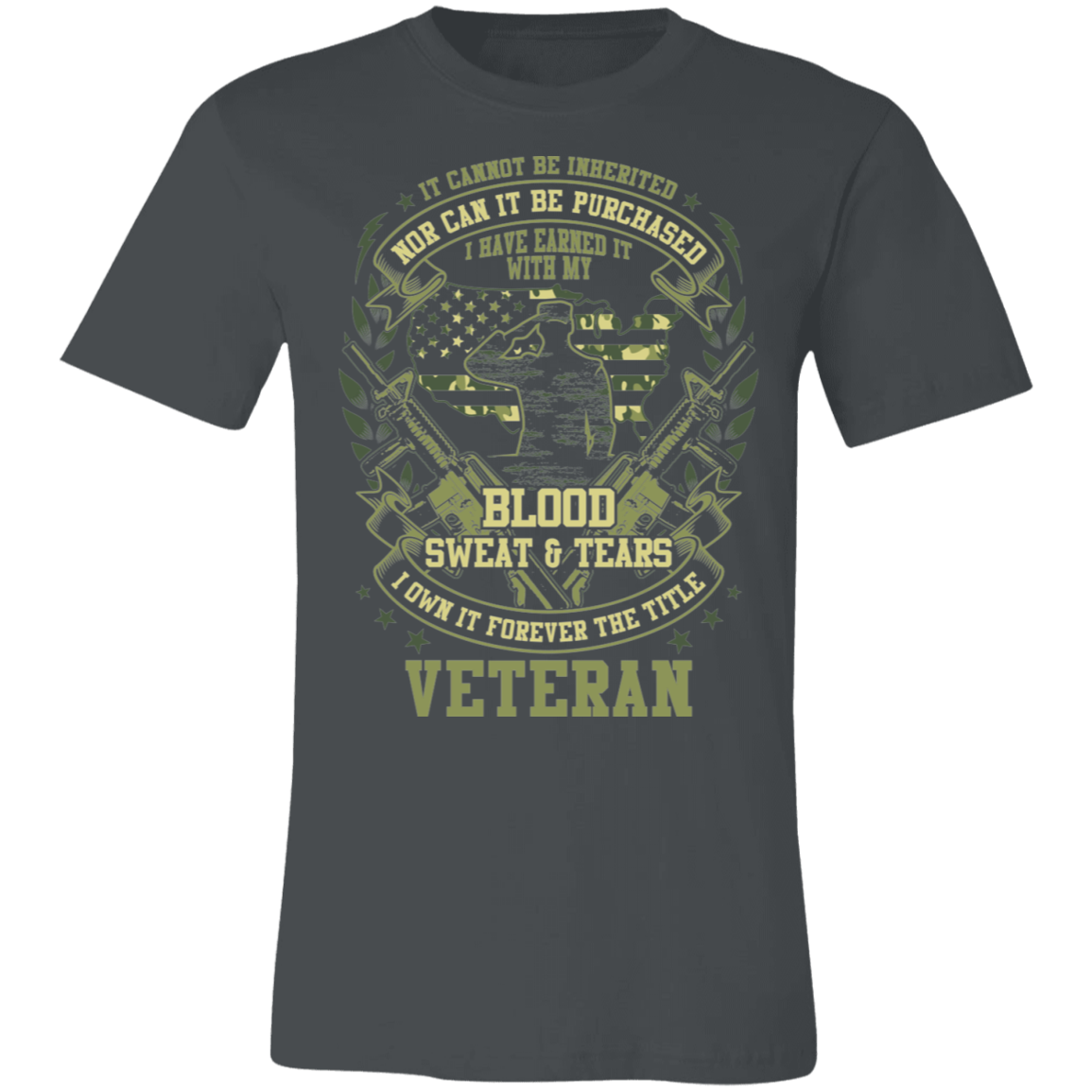 Veteran Design Premium  Unisex Jersey Short-Sleeve T-Shirt