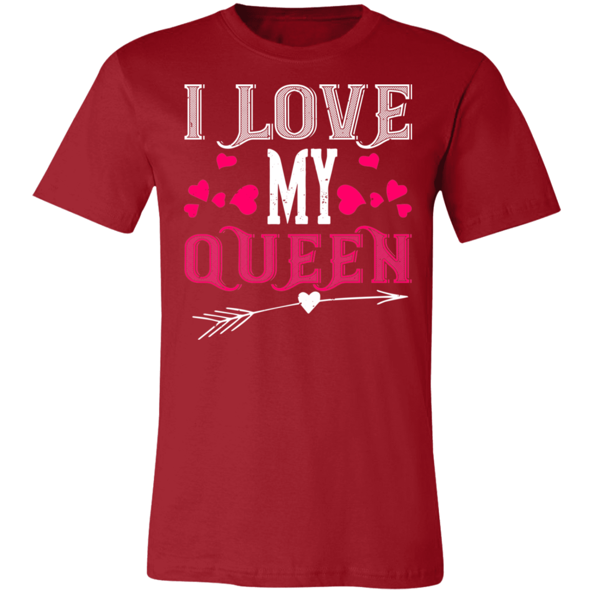 Valentine Design Unisex Jersey Short-Sleeve T-Shirt