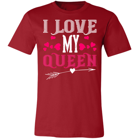 Image of Valentine Design Unisex Jersey Short-Sleeve T-Shirt