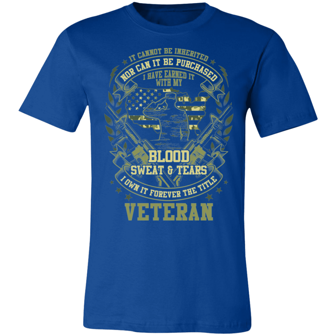 Veteran Design Premium  Unisex Jersey Short-Sleeve T-Shirt