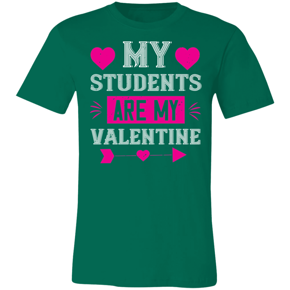 Valentine Design Unisex Jersey Short-Sleeve T-Shirt