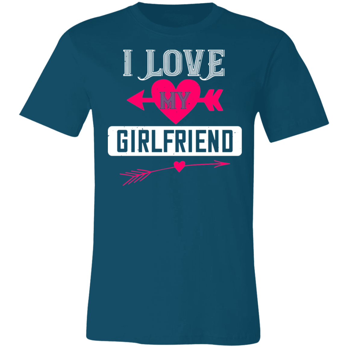 Valentine Design Unisex Jersey Short-Sleeve T-Shirt