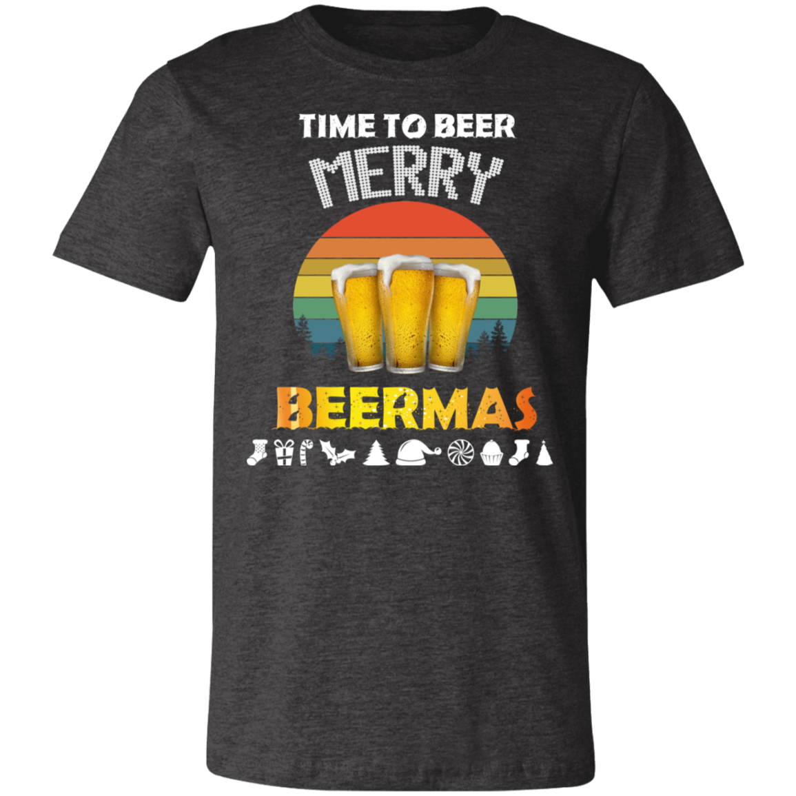 Christmas Design Premium Unisex Jersey Short-Sleeve T-Shirt