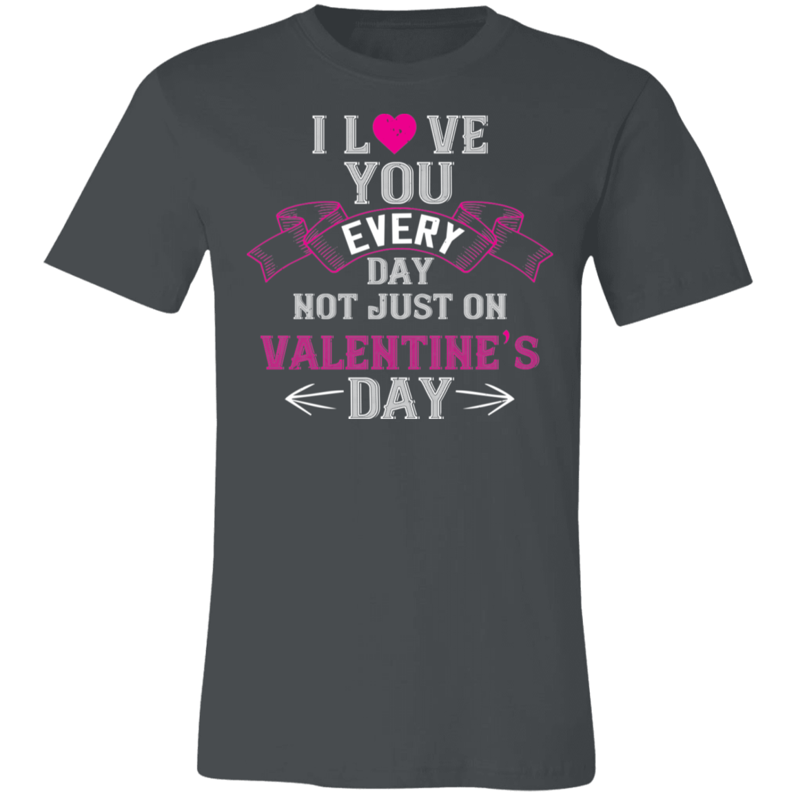 Valentine Design Unisex Jersey Short-Sleeve T-Shirt