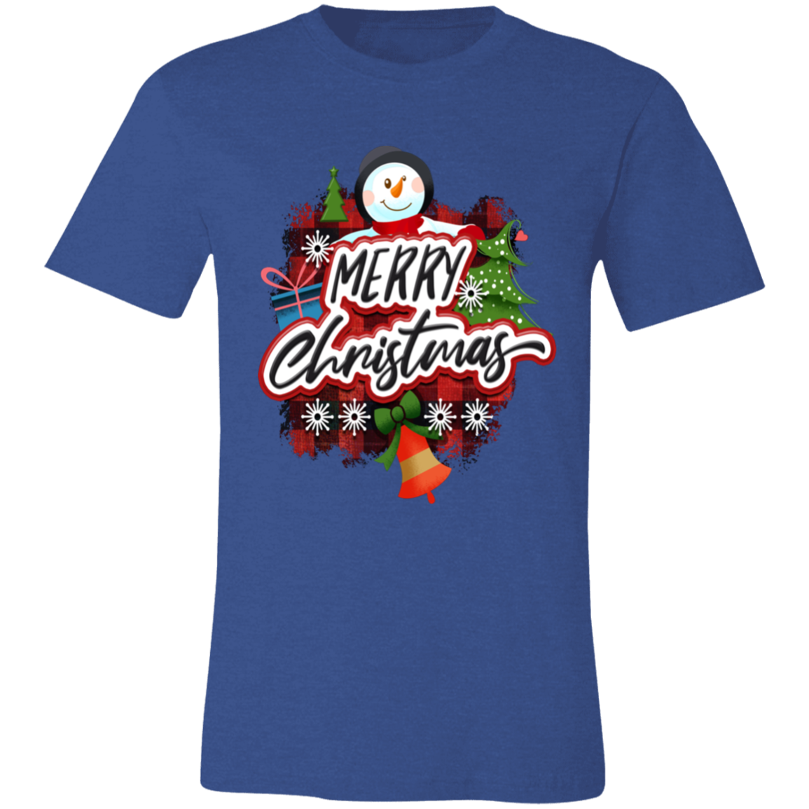 Merry Christmas Unisex Jersey Short-Sleeve T-Shirt