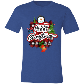 Merry Christmas Unisex Jersey Short-Sleeve T-Shirt